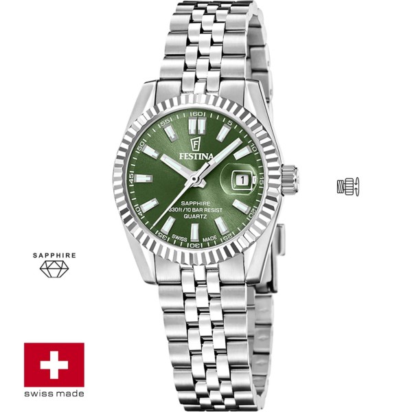 Festina F20087/5 Női karóra – SWISS Classic 29.00 mm - ora-bolt.hu