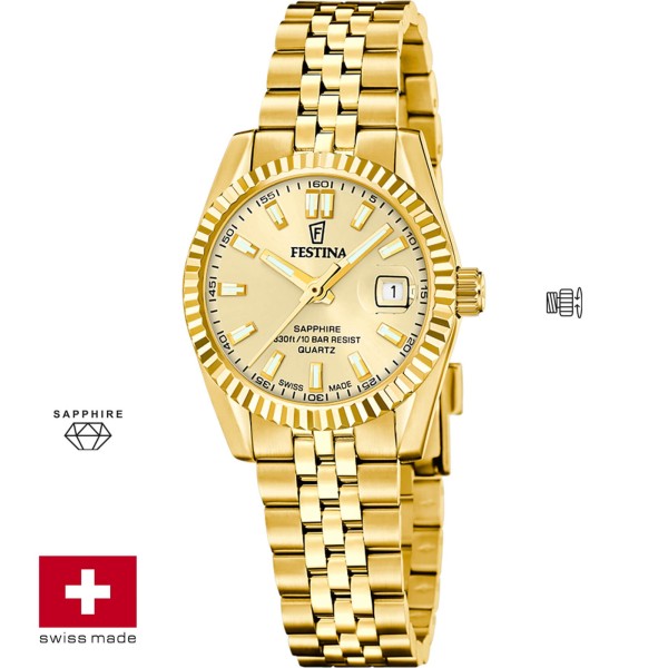 Festina F20089/2 Női karóra – SWISS Classic 29.00 mm - ora-bolt.hu