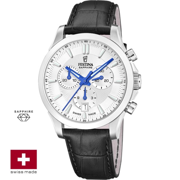 Festina F20094/2 Férfi karóra – SWISS Chrono 39.30 mm - ora-bolt.hu
