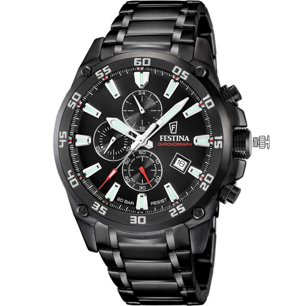 Festina F20735/3 Férfi karóra – Timeless Chronograph 47.00 mm - ora-bolt.hu