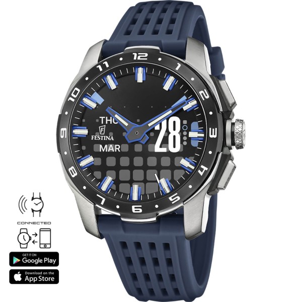 Festina F23305/3 Férfi karóra – Connected FULL D 44.00 mm - ora-bolt.hu