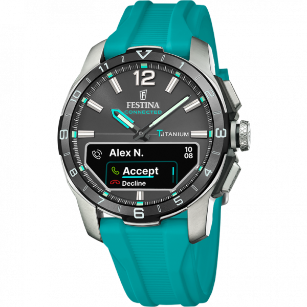 Festina F23000/5 Férfi Karóra - Connected D Titanium - ora-bolt.hu