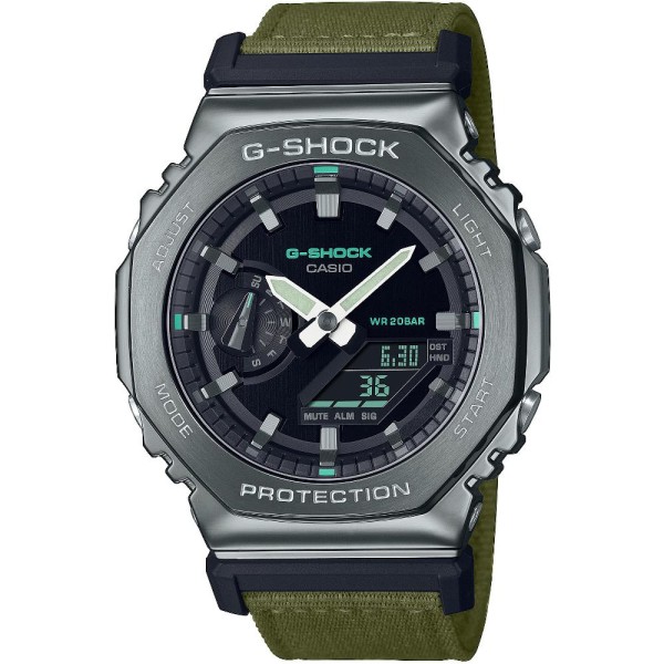 Casio GM-2100CB-3AER Férfi Karóra - G-Shock CasiOak Metal Covered - ora-bolt.hu