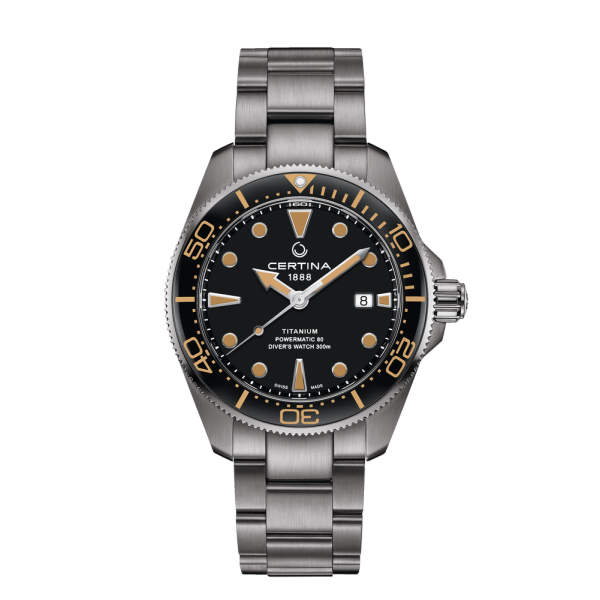 Certina C032.607.44.051.00 Férfi Karóra - DS Action Diver 43mm Powermatic 80 Titanium