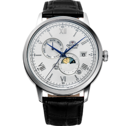 Orient RA-AK0802S10B Férfi Karóra - Bambino Sun & Moon