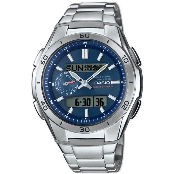 Casio WVA-M650D-2AER Férfi Karóra - Lineage Tough Solar Wave Ceptor - ora-bolt.hu