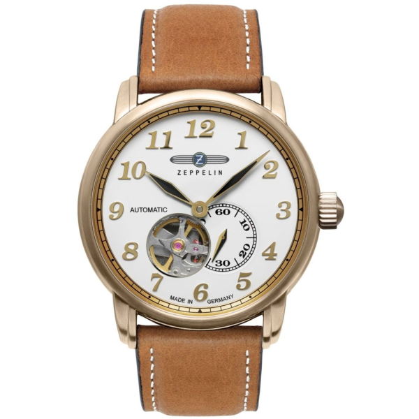 Zeppelin 7664-1 Férfi Karóra - LZ127 Graf Open Heart - ora-bolt.hu