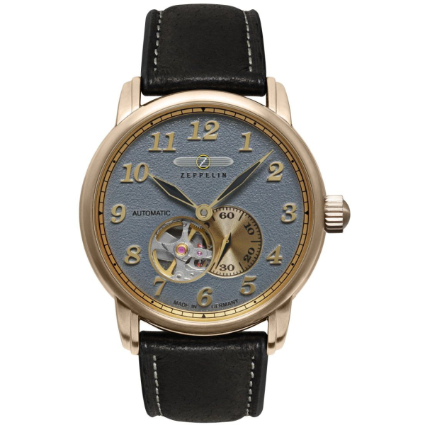 Zeppelin 7664-5 Férfi Karóra - LZ127 Graf Open Heart - ora-bolt.hu