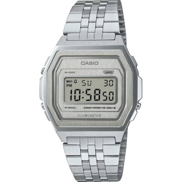 Casio A1000A-7EF Unisex Karóra - Vintage Stainless Steel - ora-bolt.hu