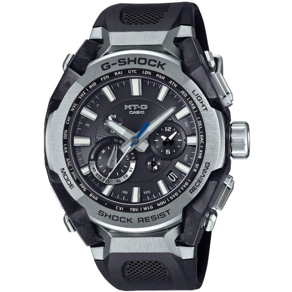 Casio MTG-B4000-1AER Férfi Karóra - G-Shock MT-G Metal Twisted G - Carbon Hybrid - ora-bolt.hu