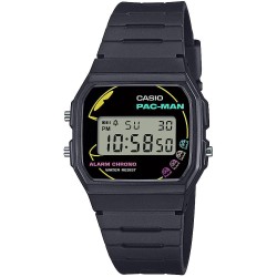 Casio F-91WPC-1AER Férfi Karóra - Vintage Pac-Man