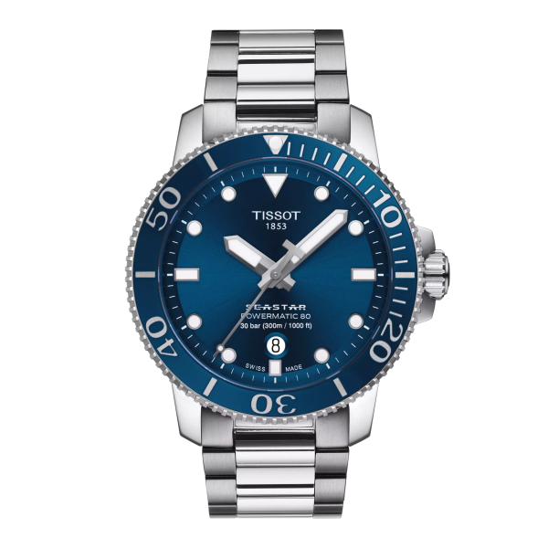 Tissot T120.407.11.041.03 Férfi Karóra - Seastar 1000 Powermatic 80 40mm - ora-bolt.hu
