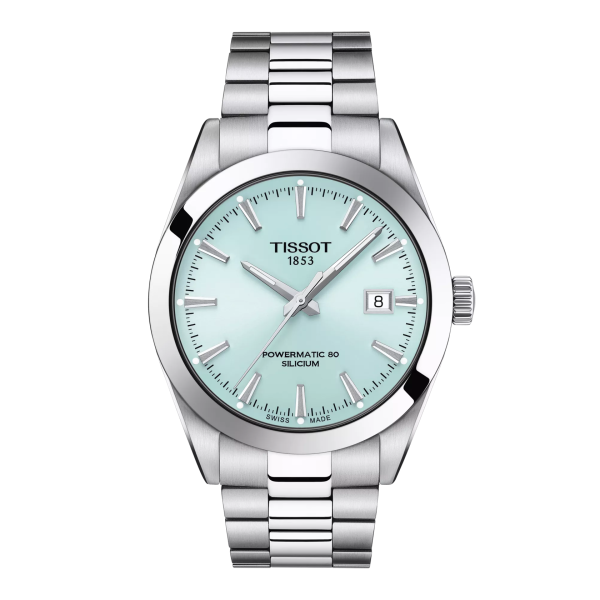 Tissot T127.407.11.351.00 Férfi Karóra - Gentleman Silicium Powermatic 80 40mm - ora-bolt.hu