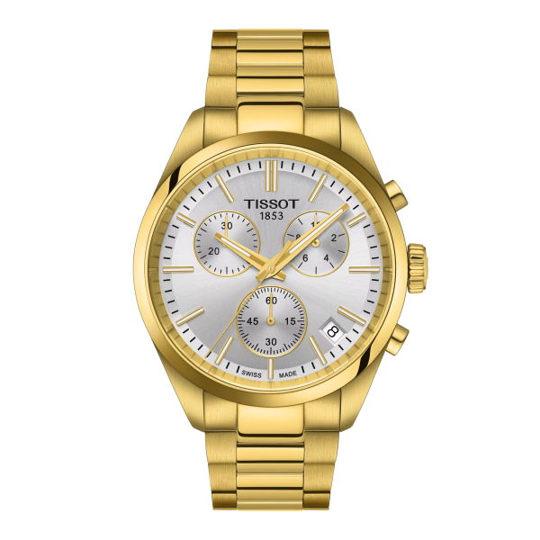 Tissot T150.417.33.031.00 Férfi Karóra - PR 100 Chronograph 40mm - ora-bolt.hu