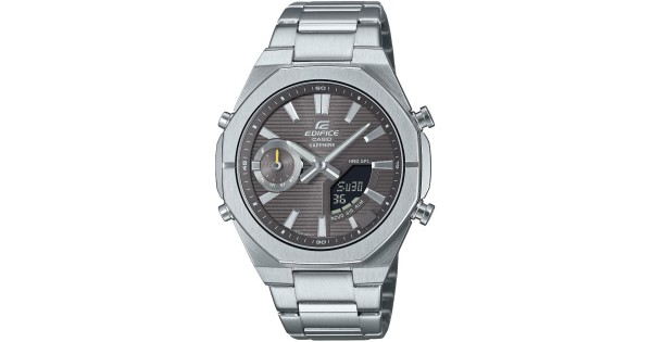 Casio Edifice ECB-S10D-8AEF – Orologio Uomo Analogico-digitale Con Bluetooth, Cronometro, 10 Bar
