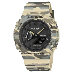 Casio GA-2100CM-5AER Férfi Karóra - G-Shock Camouflage