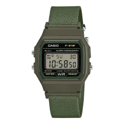Casio F-91WF-3AEF Unisex Karóra - Collection F-91WF 35,2mm