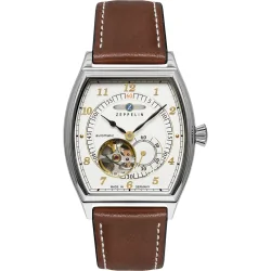 Zeppelin 8362-1 Férfi Karóra - Metropolis Open Heart 36 mm