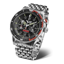 Vostok Europe 511A771-B Férfi Karóra - Batiscafos Chronograph 49,7 mm