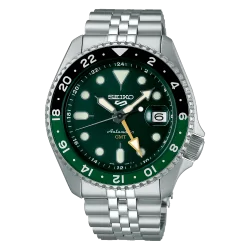 Seiko SSK035K1 Férfi Karóra - 5 Sports GMT