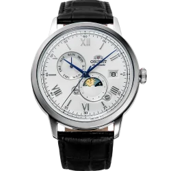 Orient RA-AK0802S10B Férfi Karóra - Bambino Sun & Moon 