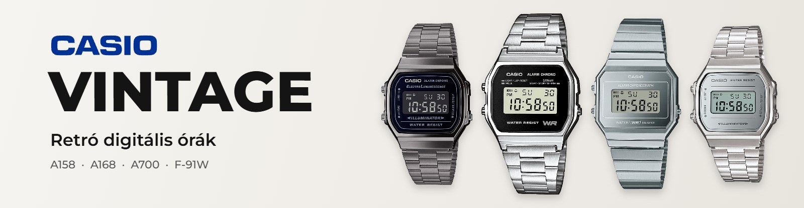 Casio Vintage karórák